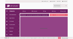 Desktop Screenshot of droitek.com