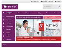 Tablet Screenshot of droitek.com